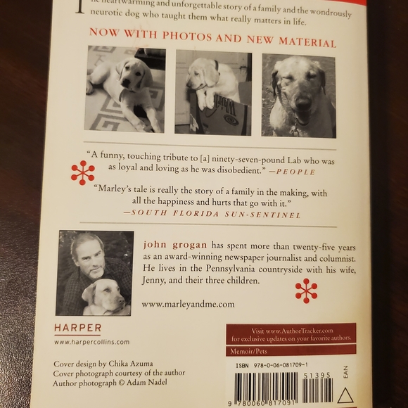 Marley & Me Book - Heartwarming Story of a Lovable Dog - Picture 2 of 3
